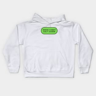 Green Comet Cult Leader- a funny space enthusiasts idea Kids Hoodie